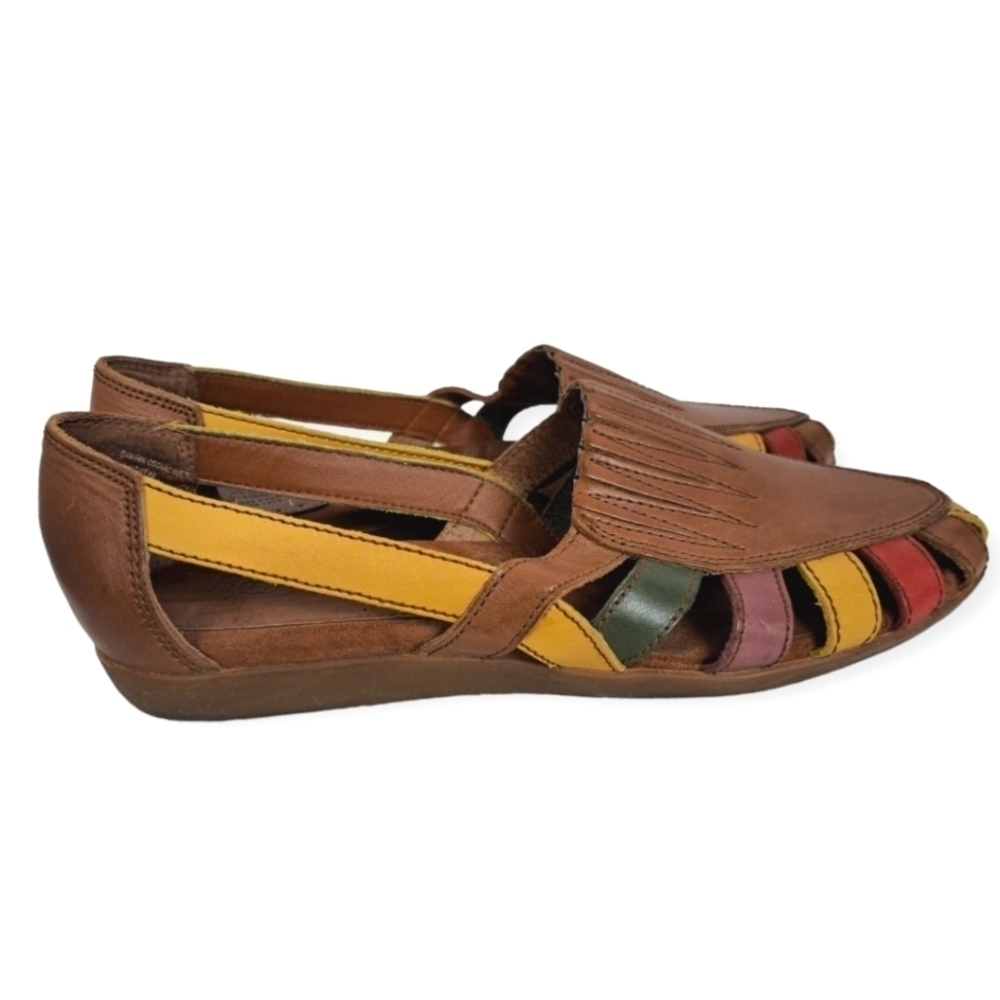 G.H. Bass & Co. Multicolor Leather Sandals